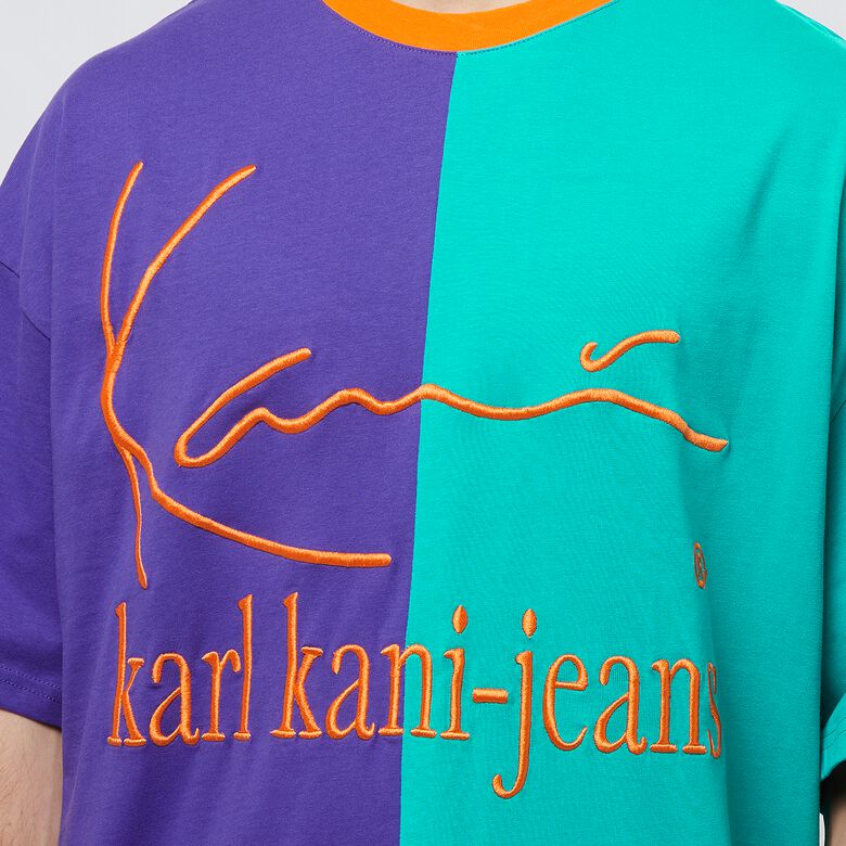 Camiseta holgada de bloques