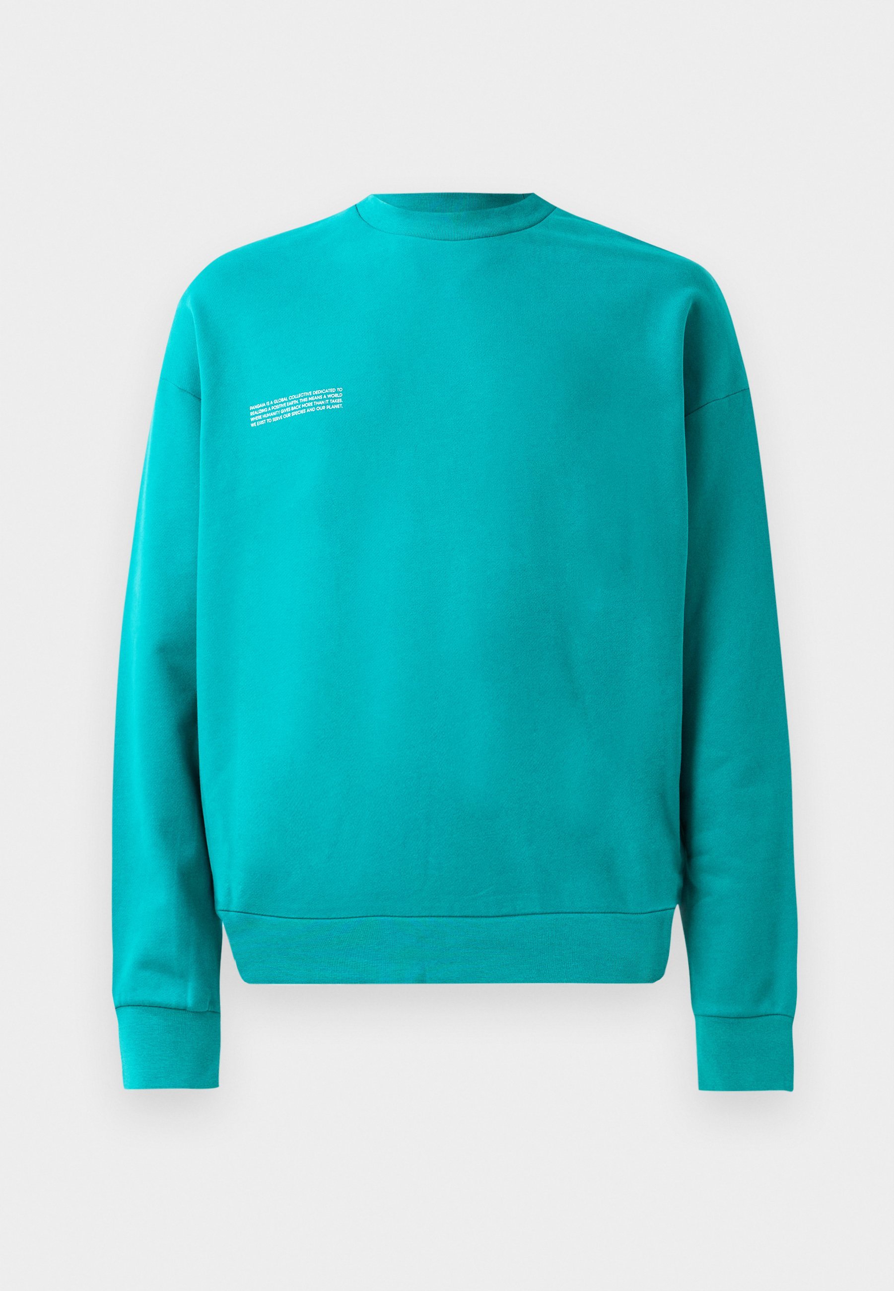 PANGAIA MIDWEIGHT UNISEX - Pulóver - türkiz