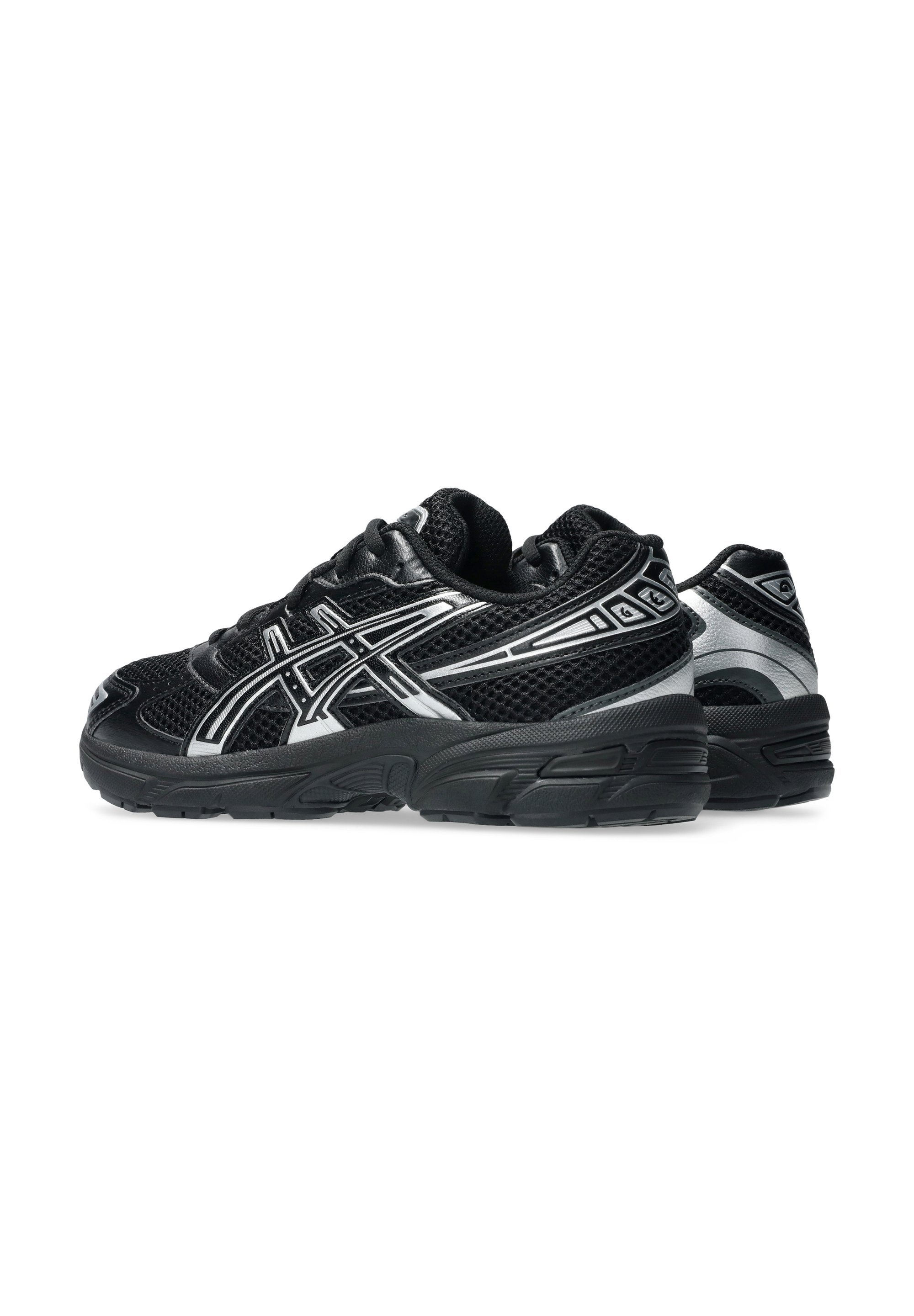 ASICS SportStyle GEL-1130 GS - Scarpe da ginnastica - nero argento puro