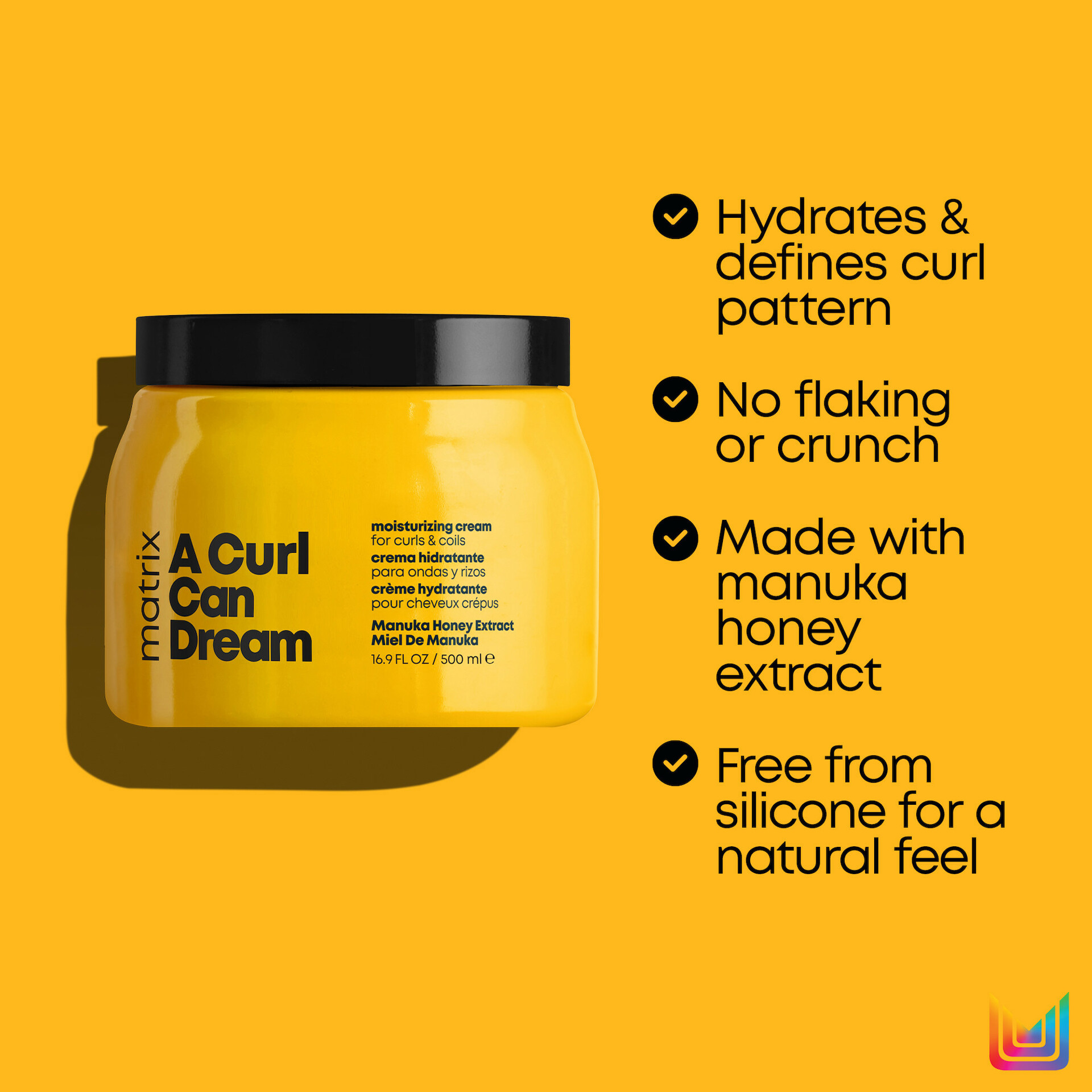Cremă pentru păr A Curl Dream 500 ml - Matrix