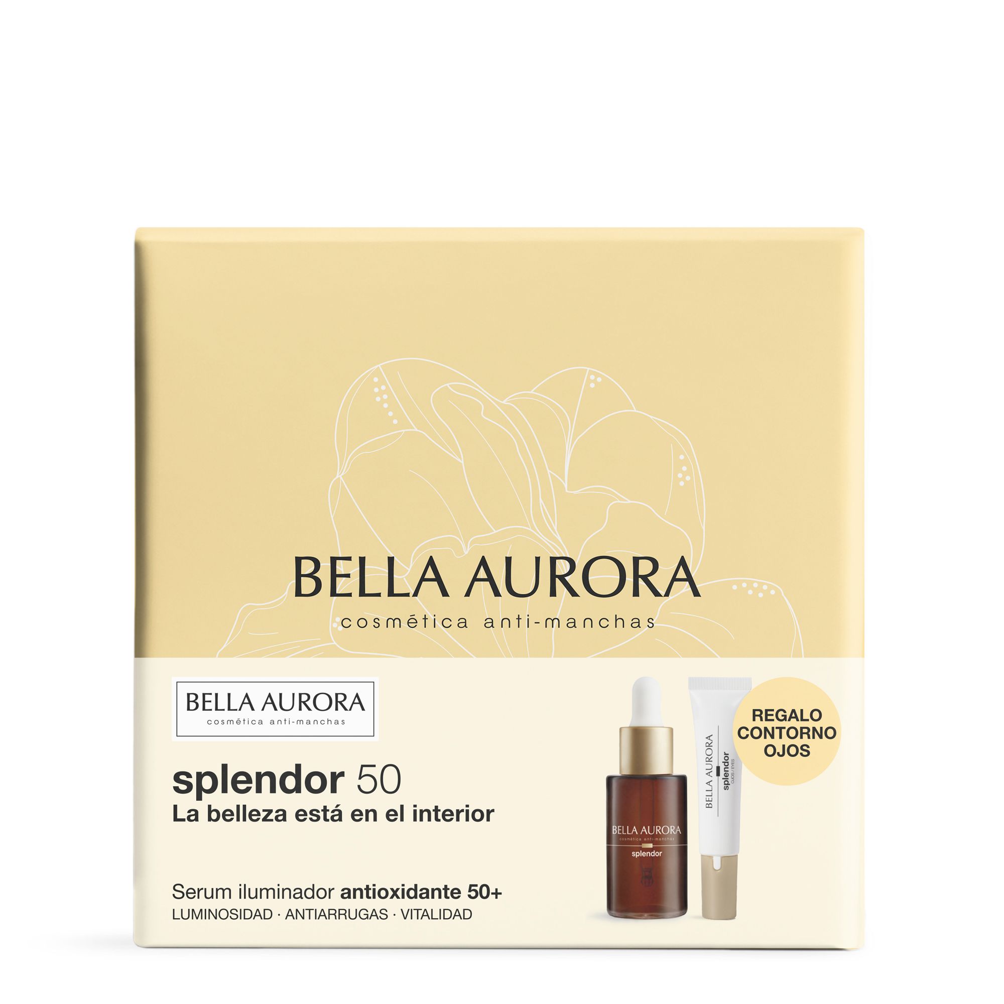 „Splendor“ vitamino C paakių serumo rinkinys Kosmetikos rinkiniai