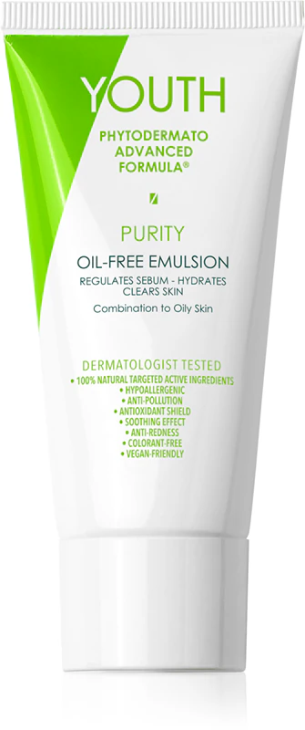YOUTH Purity Oil-Free Emulsion creme hidratante e matificante