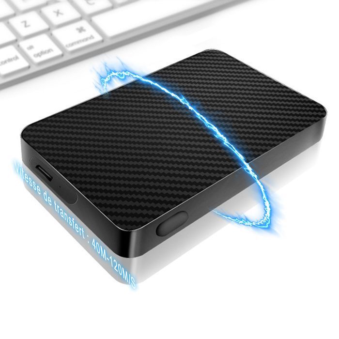 Disco duro externo USB 3.0 INN de 500 GB compatible con WinXP+Windows 7/8/10/11+OS, transferencia de disco duro de alta velocidad