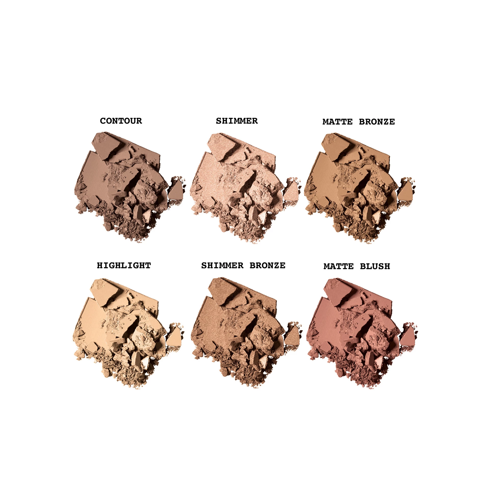 Cali Contour & Highlighter Face Palette Light Medium - Smashbox
