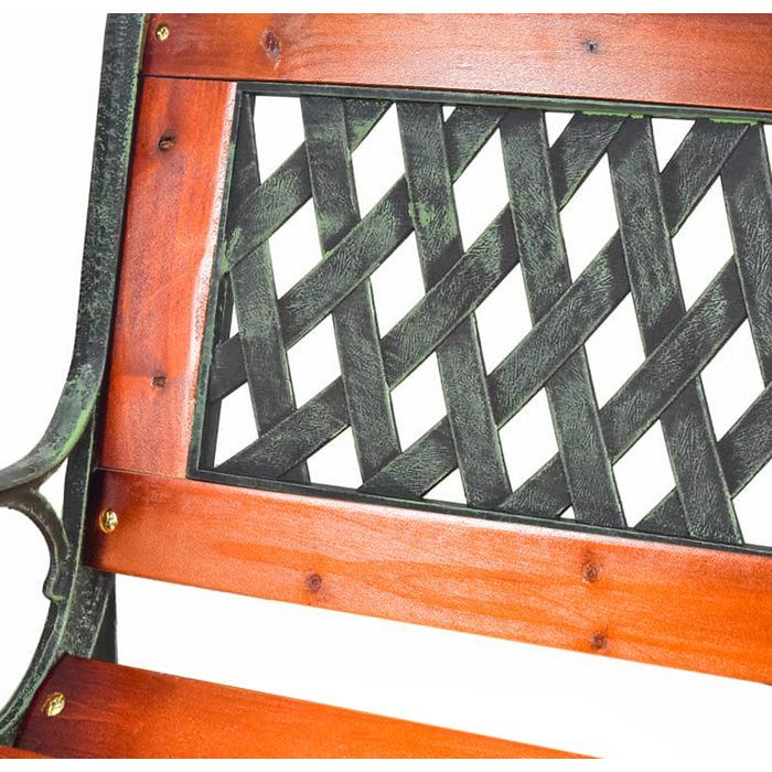 Banco de jardín Linder Exclusiv MC4413, 125x52x74 cm.