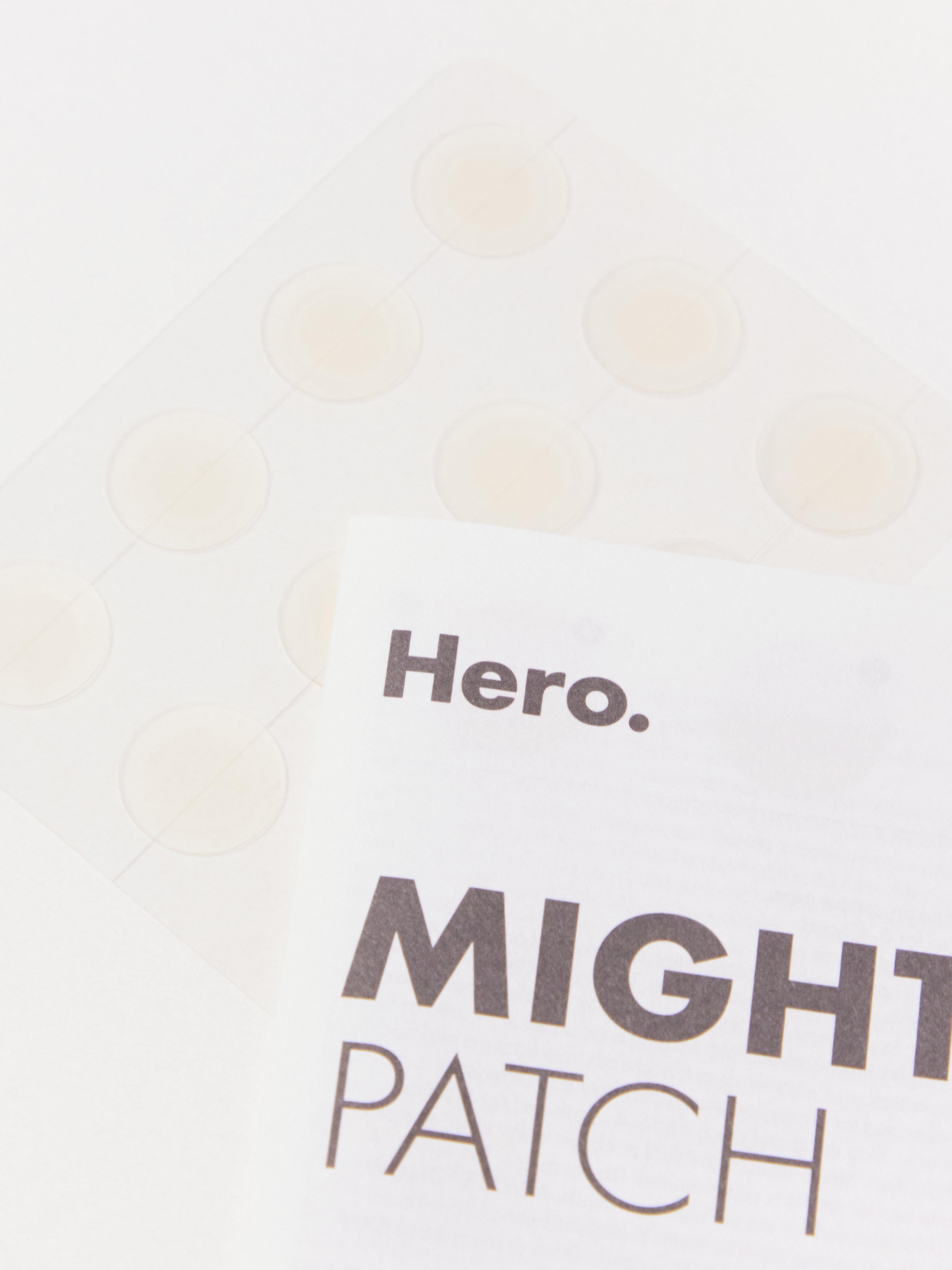 Hero Mighty Patch Usynlig Ingen farge