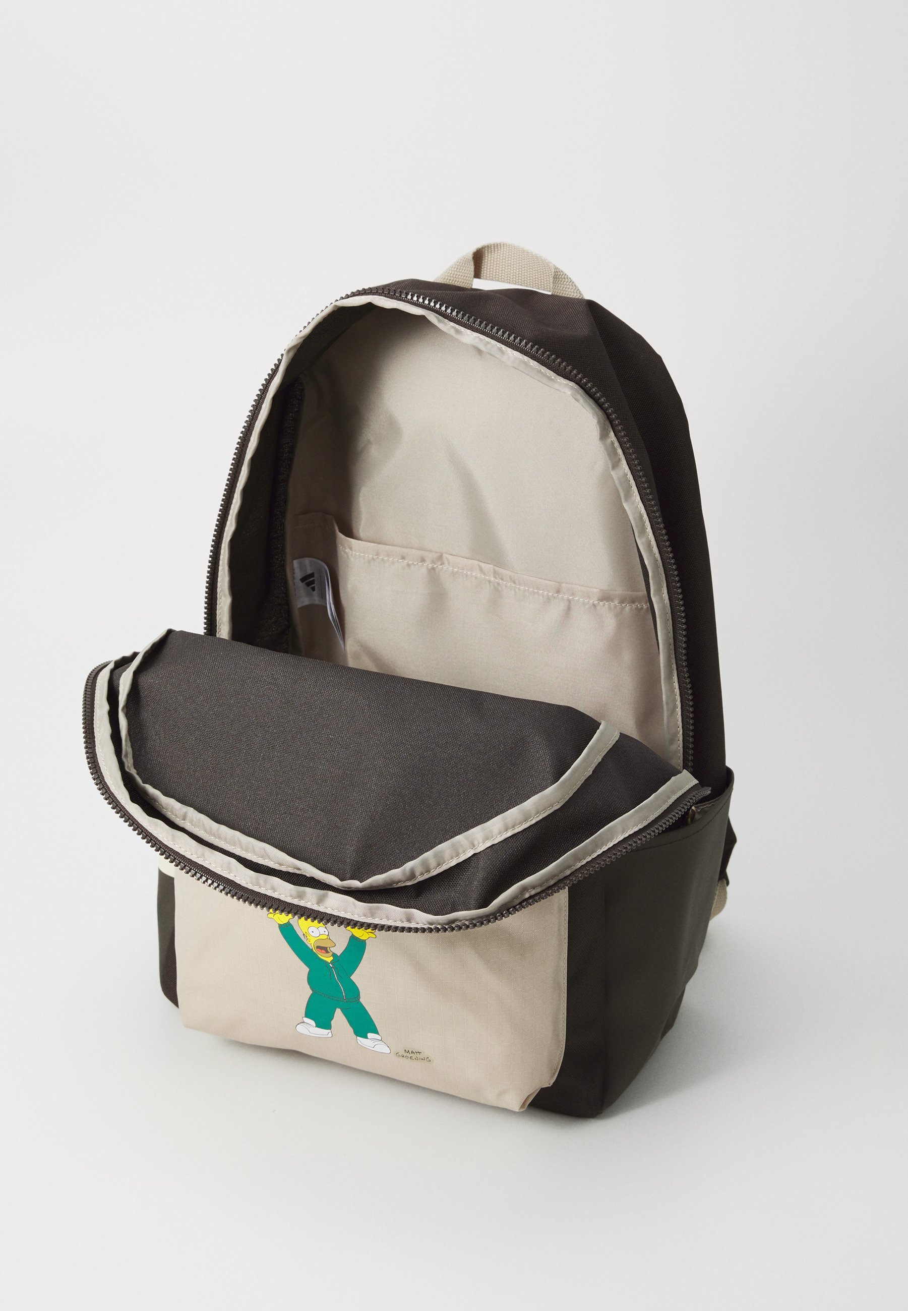 adidas Performance THE SIMPSONS UNISEX - Rucksack - Nachtbraun/Beige