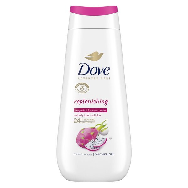 Dove Advanced Care Replenishing Dragonfruit & Coconut Cream Douchegel 225 ml
