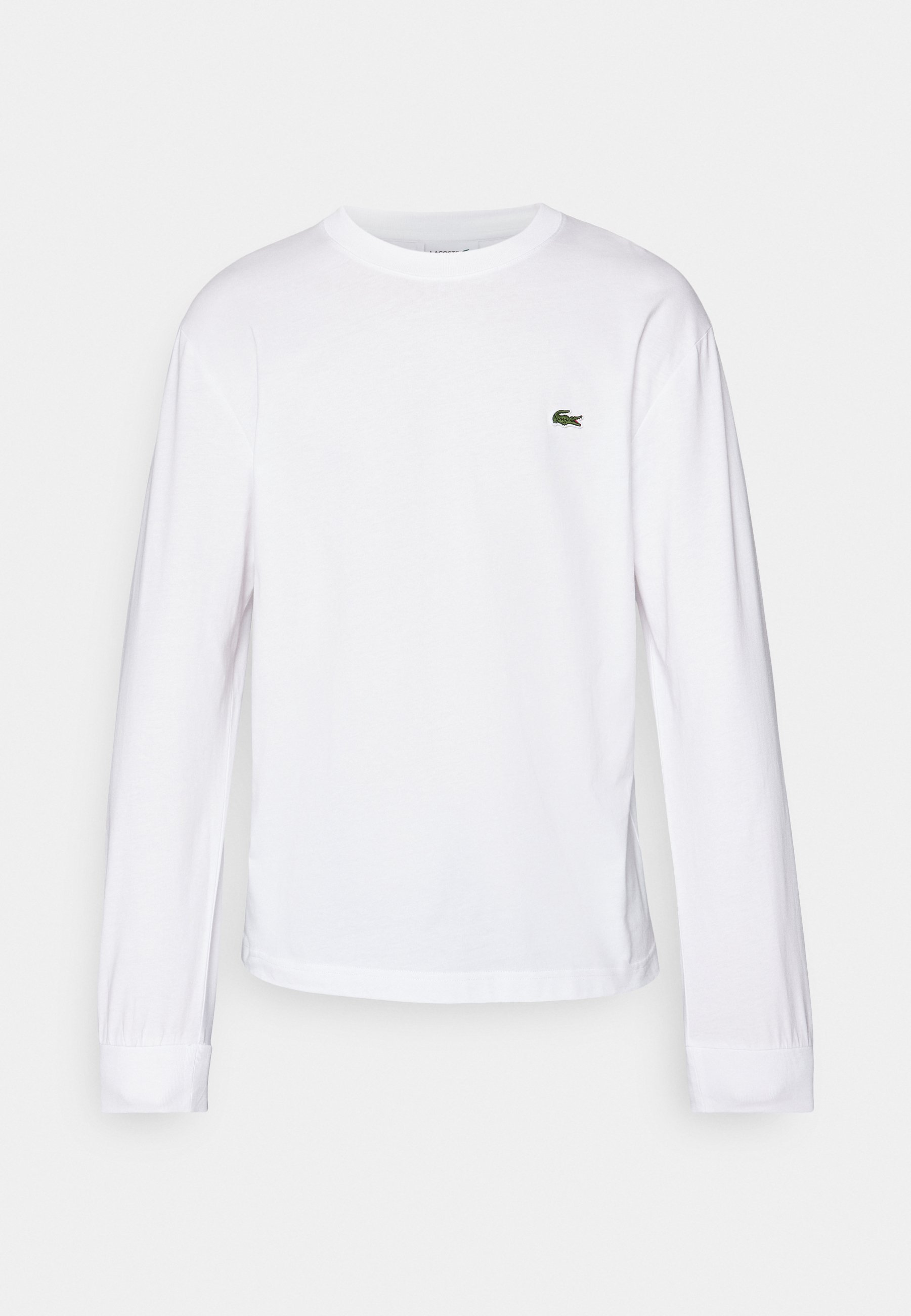 Lacoste top met lange mouwen - wit