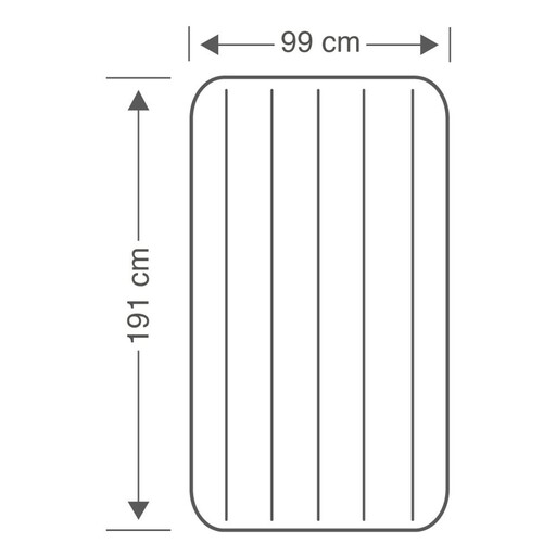  Matelas gonflable Intex Dura-beam Classic Downy