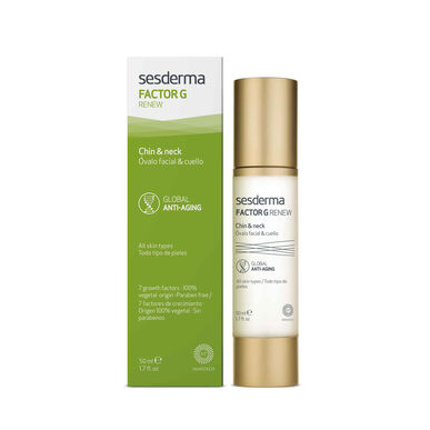 Sesderma Factor G Renew krema protiv starenja za bradu i vrat 50 ml