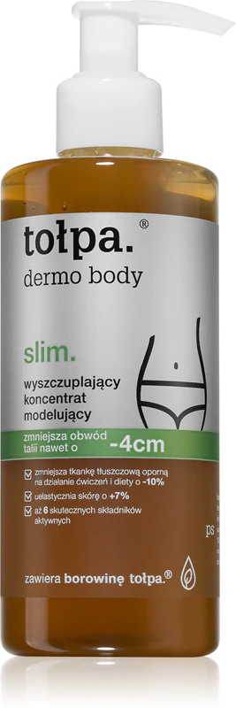 Tołpa Dermo Body Slim, sérum modelador para barriga, coxas e glúteos.