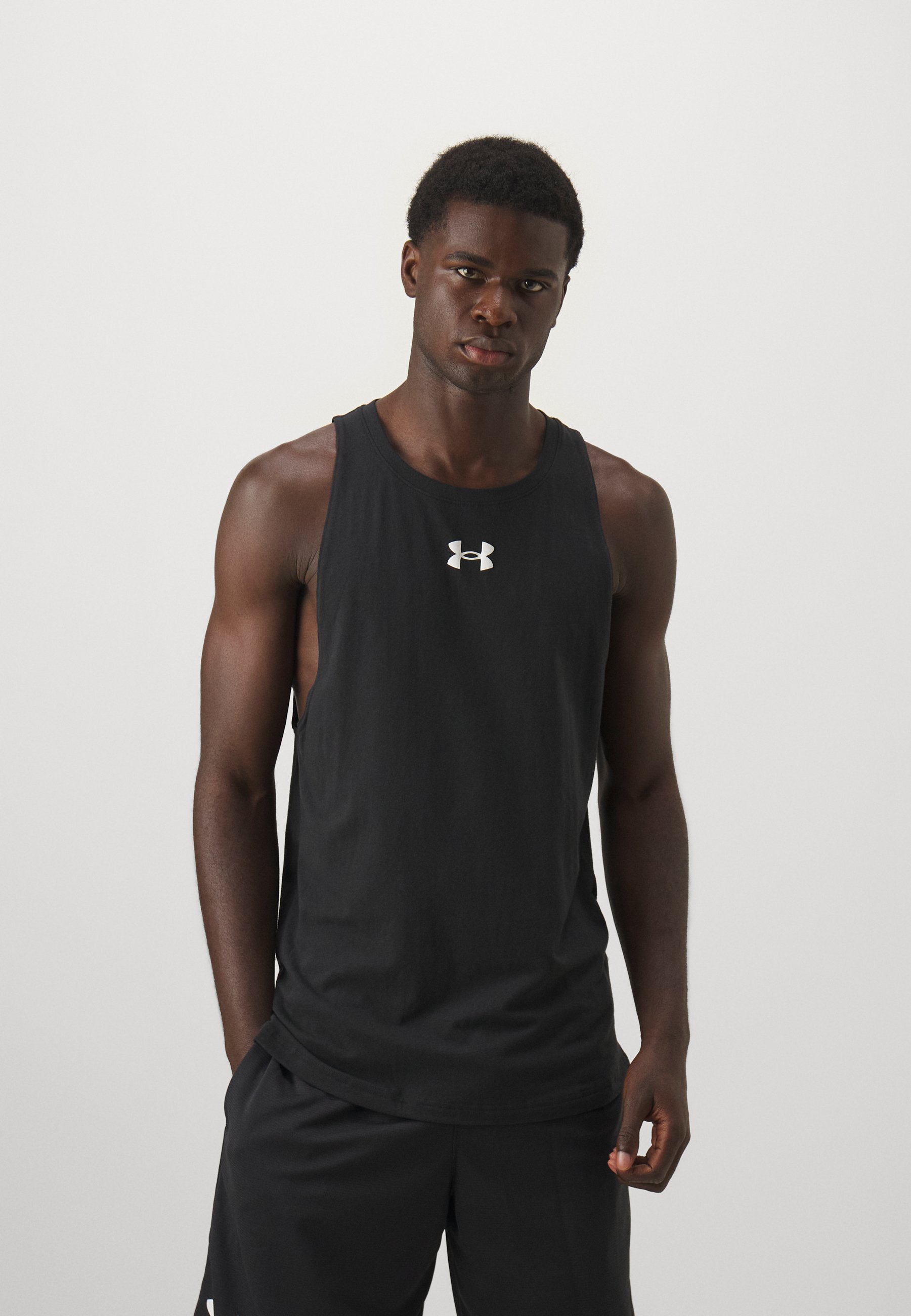 Under Armour ZONE - Topper - black/white