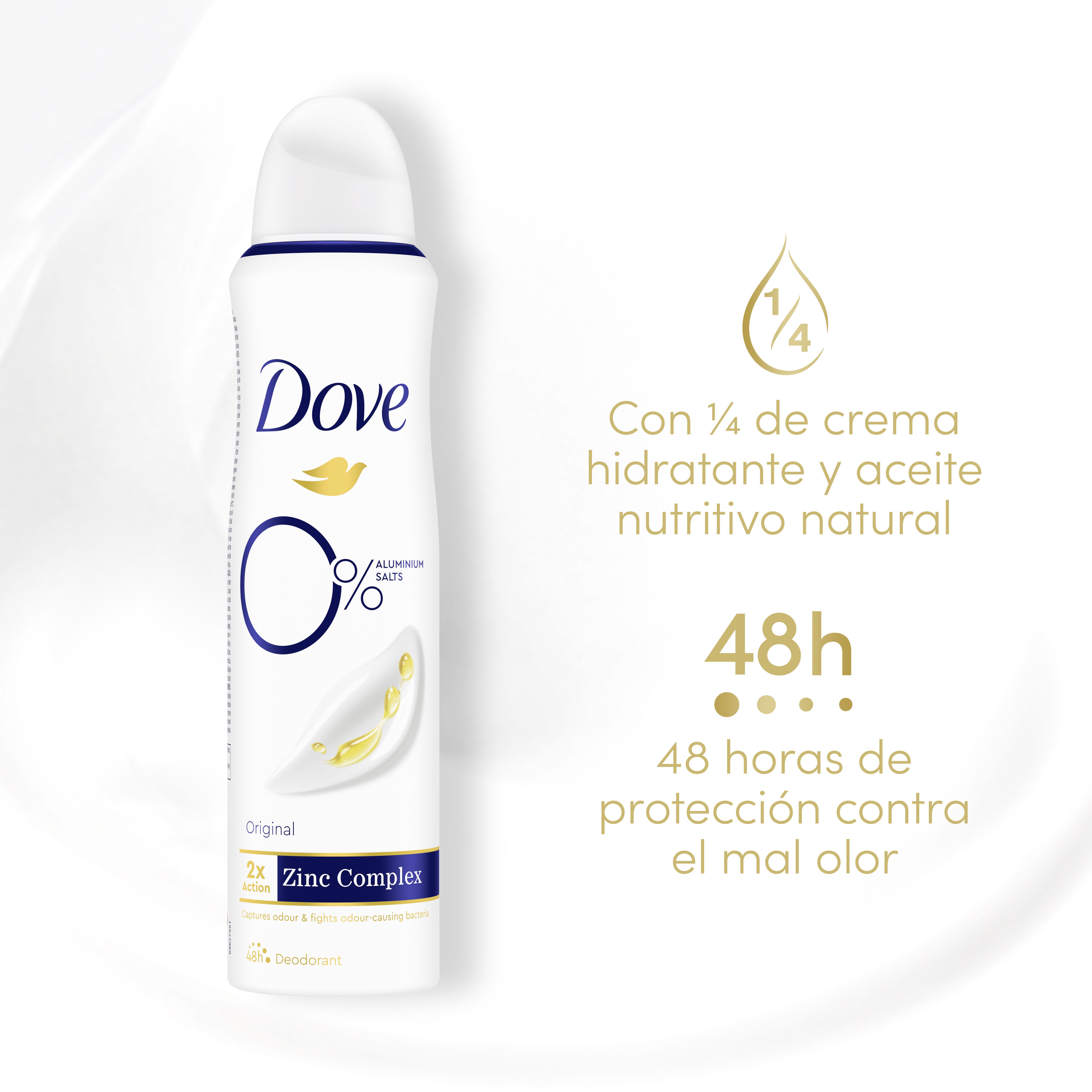 Originalni dezodorans u spreju 0% aluminija Dezodoransi bez aluminija