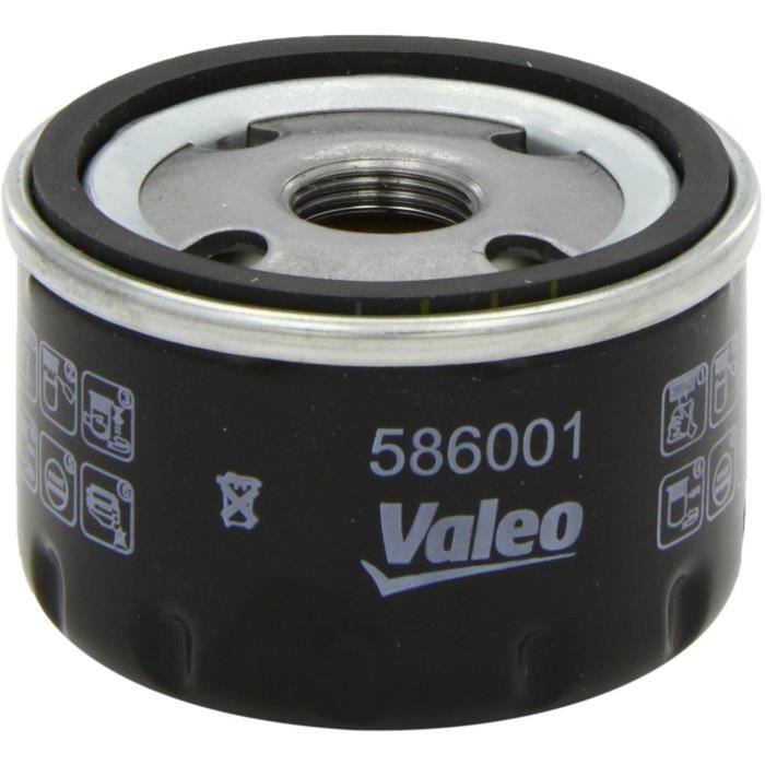 Filtro de aceite - VALEO - 586001 - FLT HUI REN CLIO I 1.2 REN CLIO II 1.5