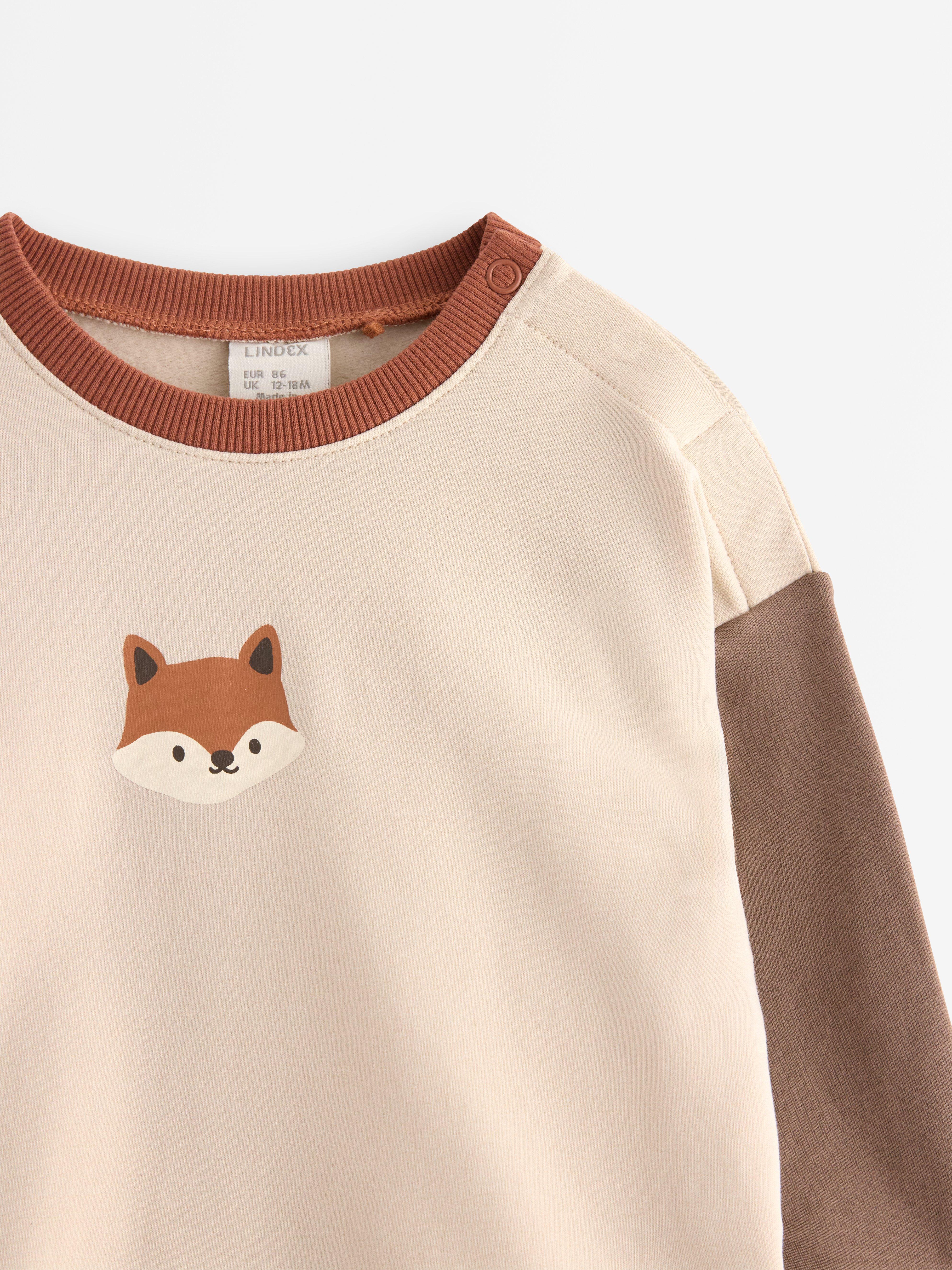 Sweatshirt Light Beige
