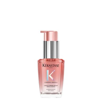 Kérastase Chroma Absolu L'Huile Chroma Éclat hårolja för färgat hår, glans och färg, 30 ml