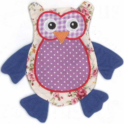 Παιχνίδι γάτας Aumüller Patchwork Owl με βαλεριάνα