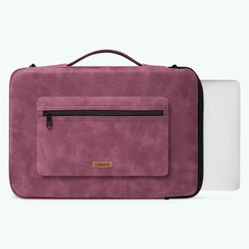 Cabaia La Victoria Laptoptasche, 15/16 Zoll Laptoptasche, Lila