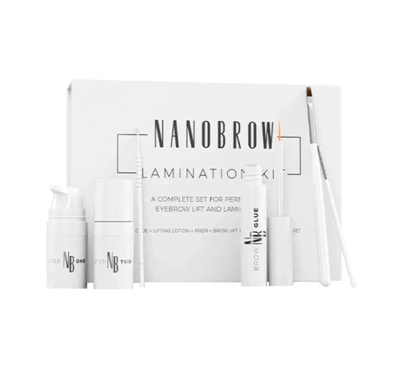 Nanobrow zestaw do laminacji brwi