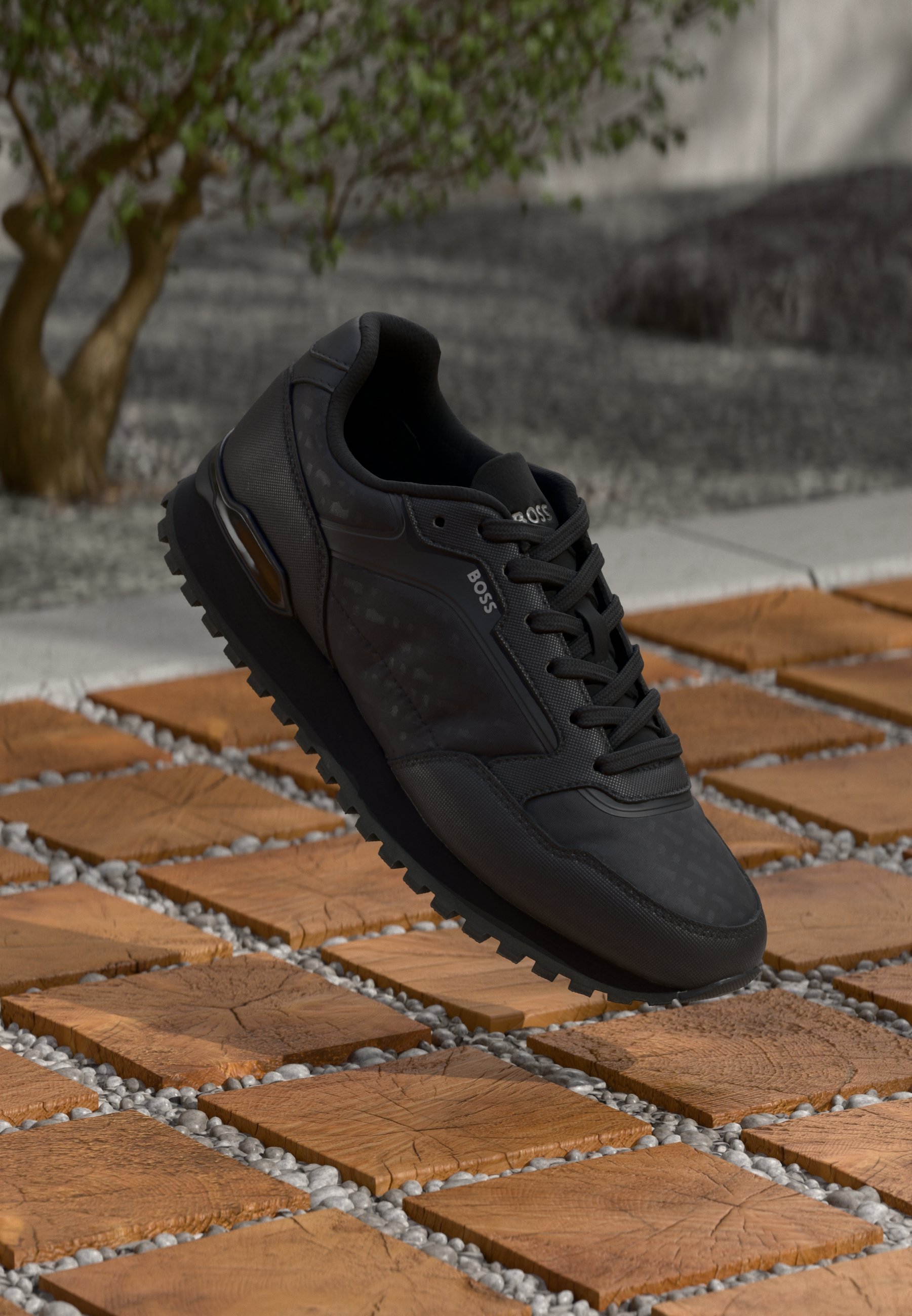 BOSS PARKOUR - Sneakers - zwart
