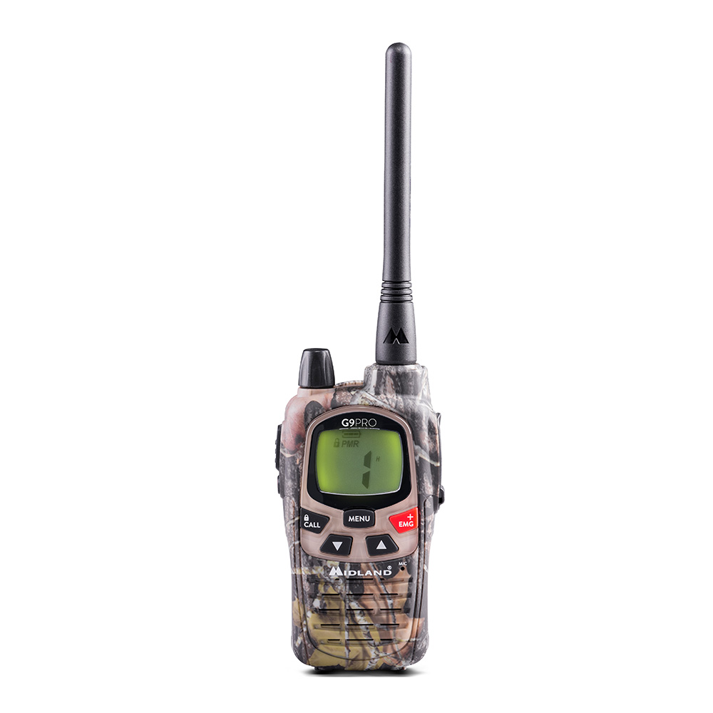 Walkie-talkie G9 Pro Bibanda PMR446/lpd Midland