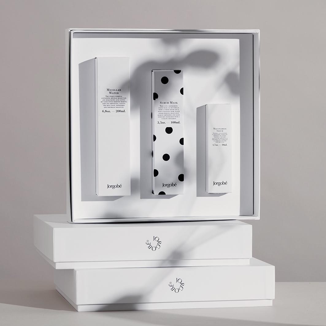 Jorgobé Skincare sejas tīrīšanas komplekts – 1 gab.