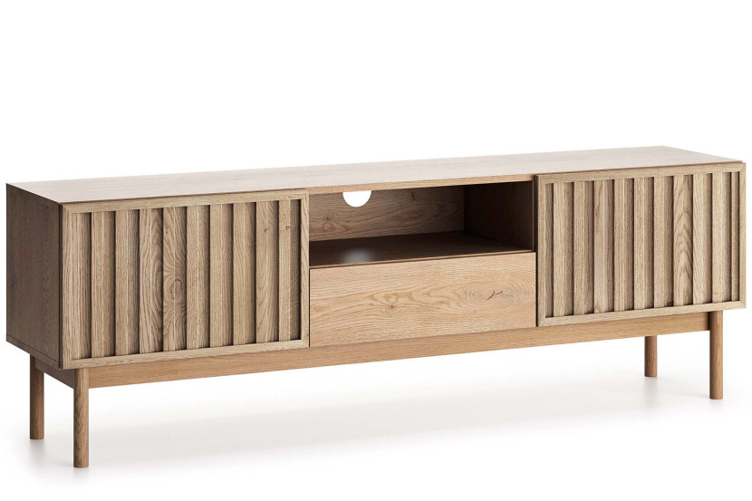 KONSIMO HARMA szafka RTV pod telewizor z systemem Push-to-Open w stylu loft