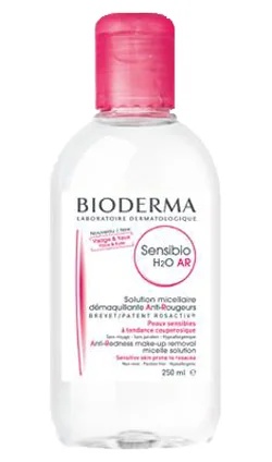 BIODERMA Bioderma Sensibio H2O AR micelarna voda 250 ml sredstvo za skidanje šminke protiv crvenila kože
