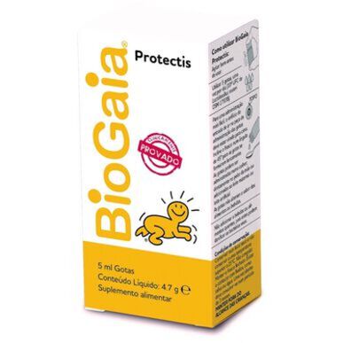 Biogaia-dråper for forsvar av fordøyelsessystemet hos spedbarn 5 ml 5 ml