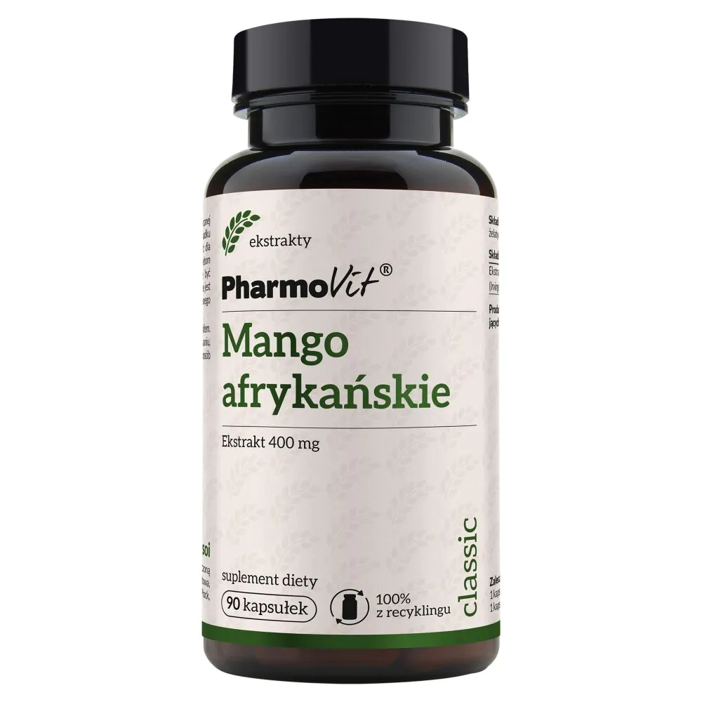 PharmoVit Classic Mango afrykańskie 400 mg Kapsułki