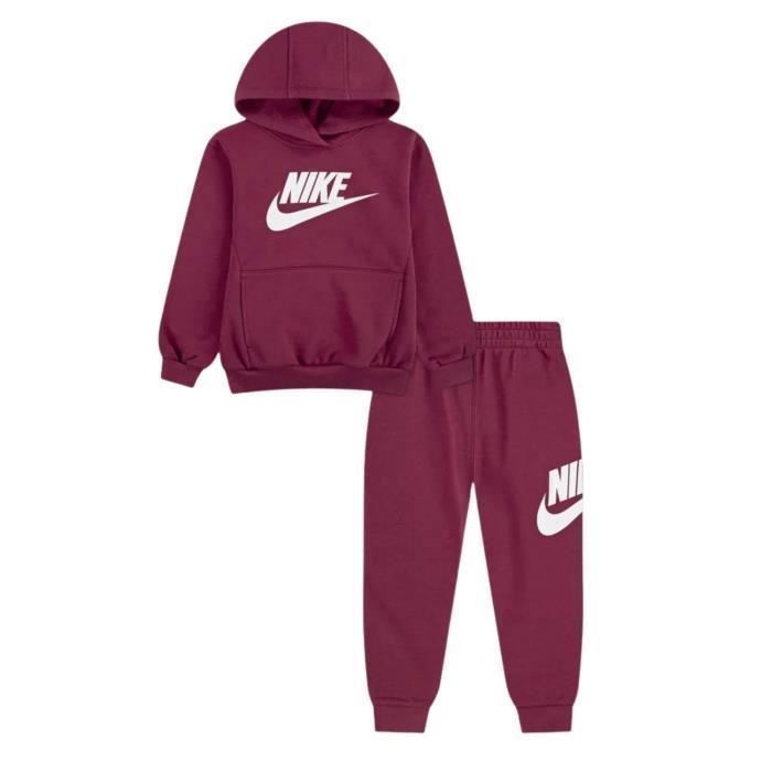 Chándal para niña - NIKE - Club Fleece 36L135-ADZ - Rosa - Forro polar - Manga larga