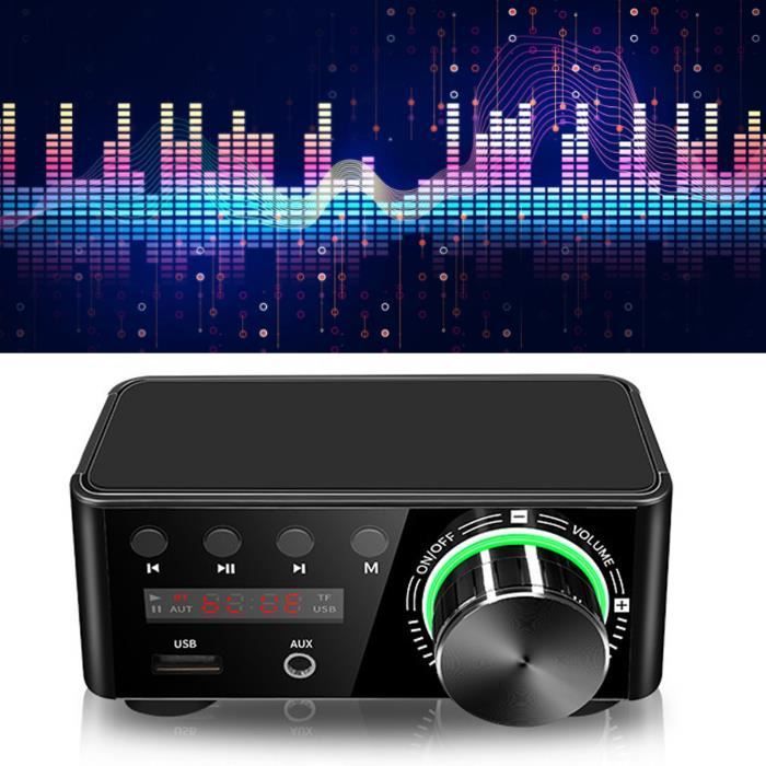 Mini amplificatore audio digitale HiFi - SALUTUYA - 80W+80W - Bluetooth 5.0 - Stereo 2.0 - DC9V-24V