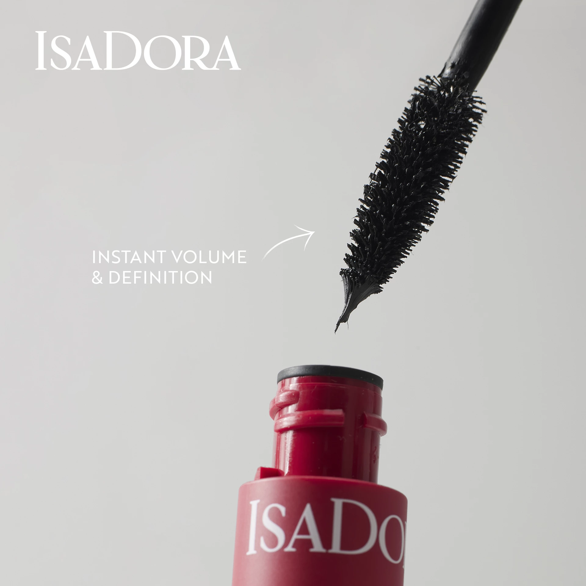 Maskara za volumen 2 tamnosmeđa - Isadora