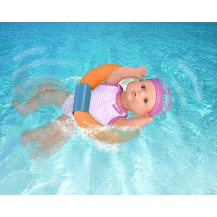 NENUCO - Poupon Interactif Nageur 35cm - Fille - À partir de 3 ans