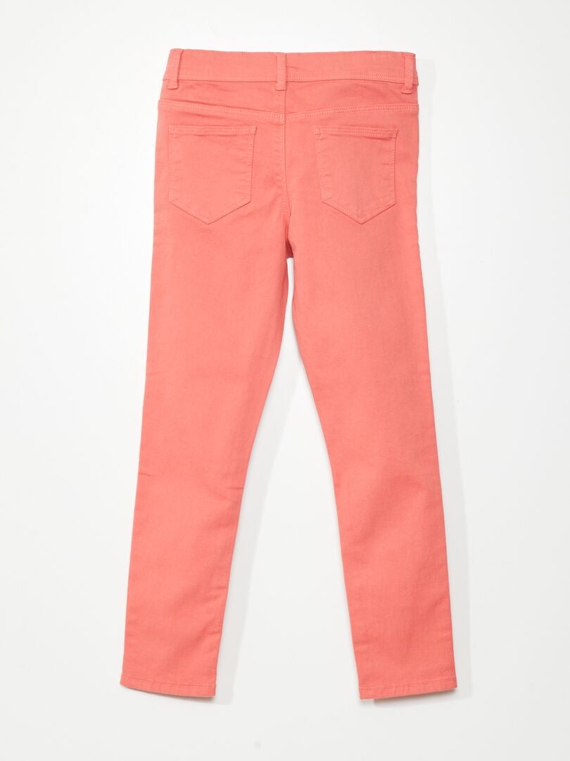 Skinny broek - ORANJE