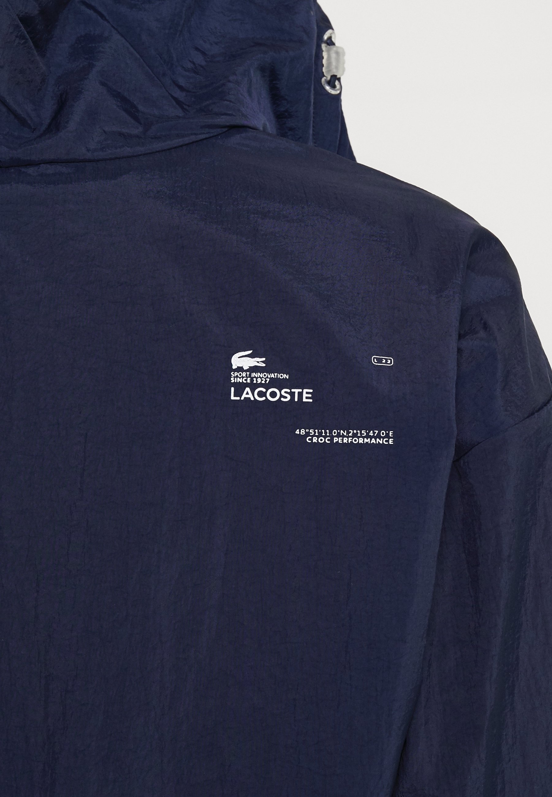 Lacoste Sport trainingsjack - donkerblauw