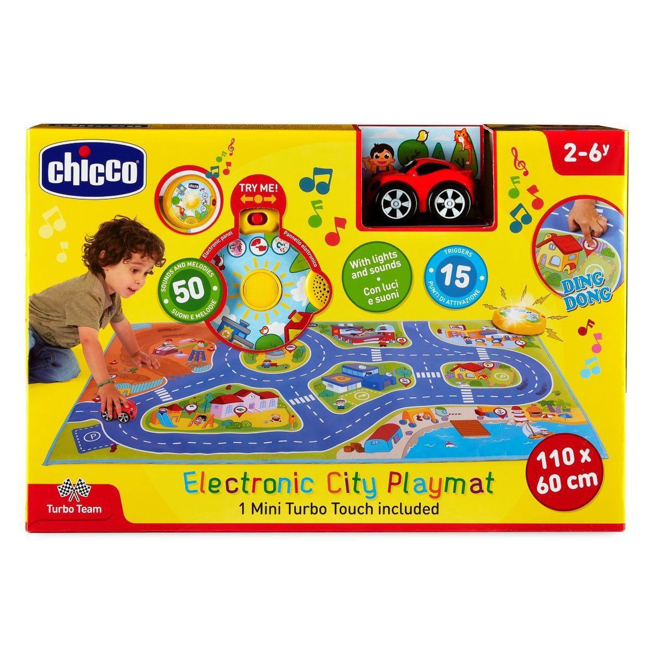 Elektronische Mini Turbo Touch Spielmatte