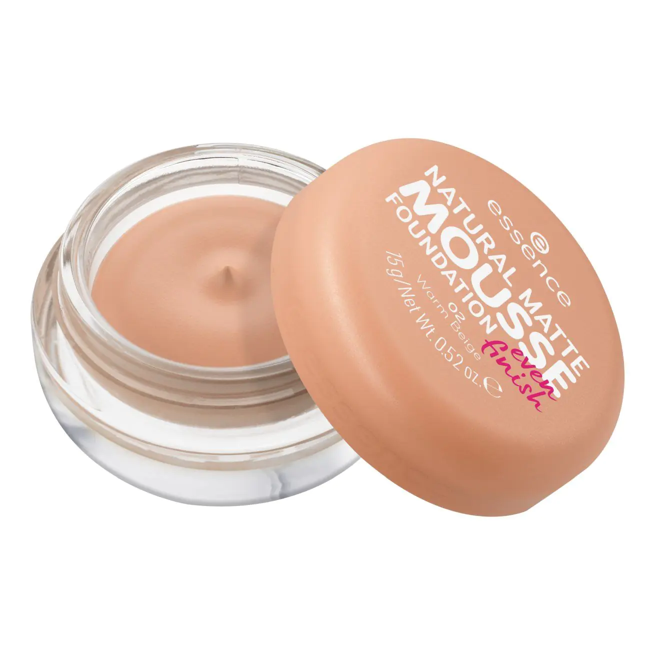 Essence Natural Matte Mousse - Foundation 02 16g