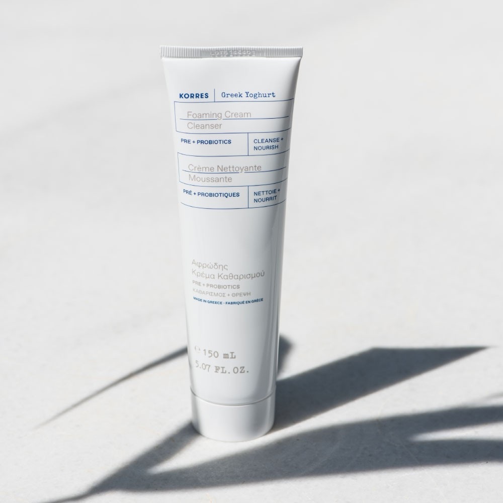 KORRES Crème Nettoyante Moussante Probiotiques& Yaourt Grec
