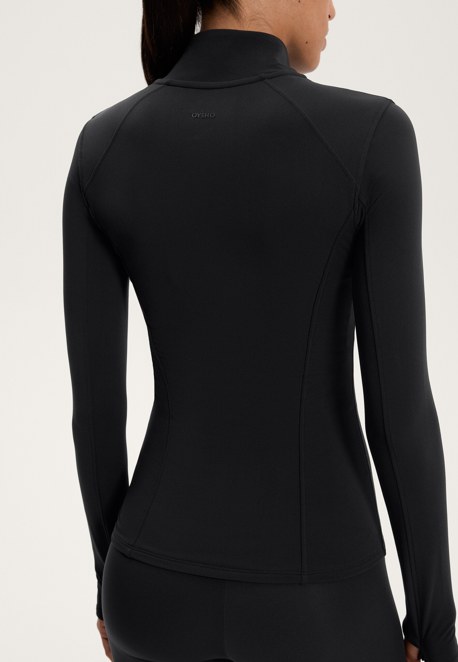 OYSHO LIGHT WARM TECHNICAL - Trainingsjack - zwart
