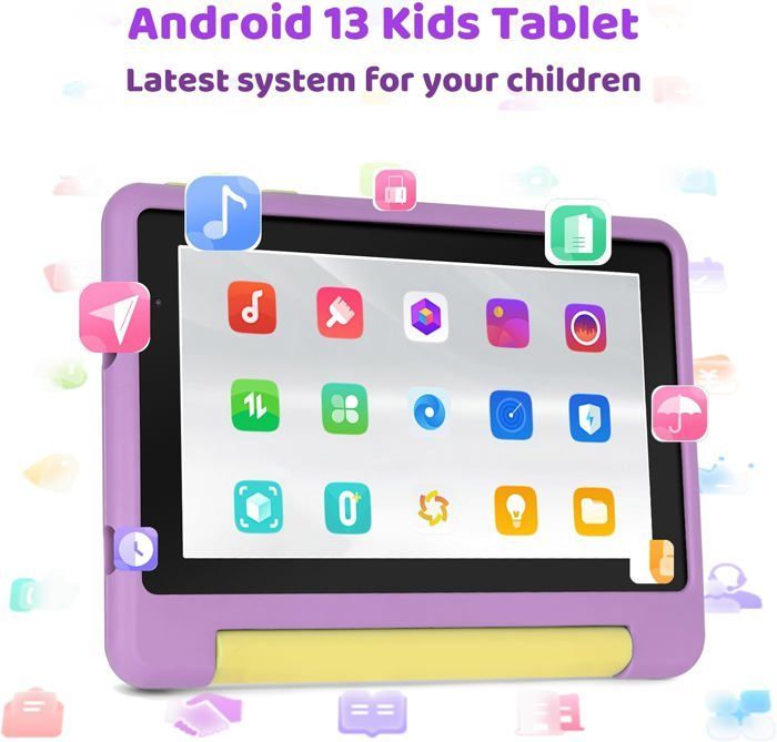 KOTSREN CHILDREN'S TABLET - A133 - Android 13 - 8 GB RAM - 64 GB (expandable to 128 GB)