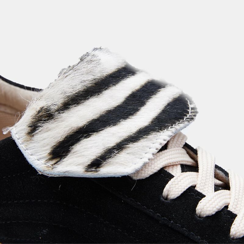 Damessneakers met opstaande tong