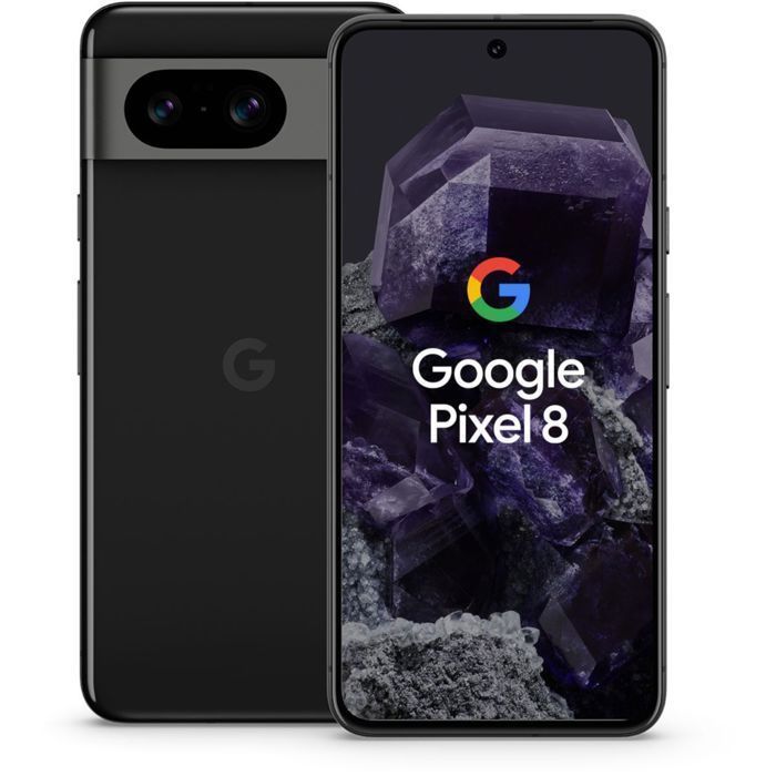 Smartphone Google Pixel 8 de 128 GB, color negro.