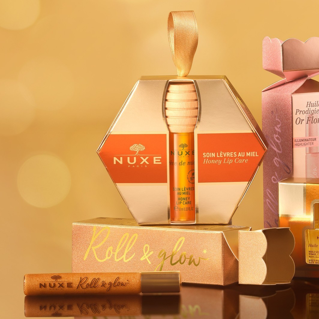 NUXE lūpų aliejus „Reve De Miel®“ su medumi ir lūpų priežiūra – 10 ml
