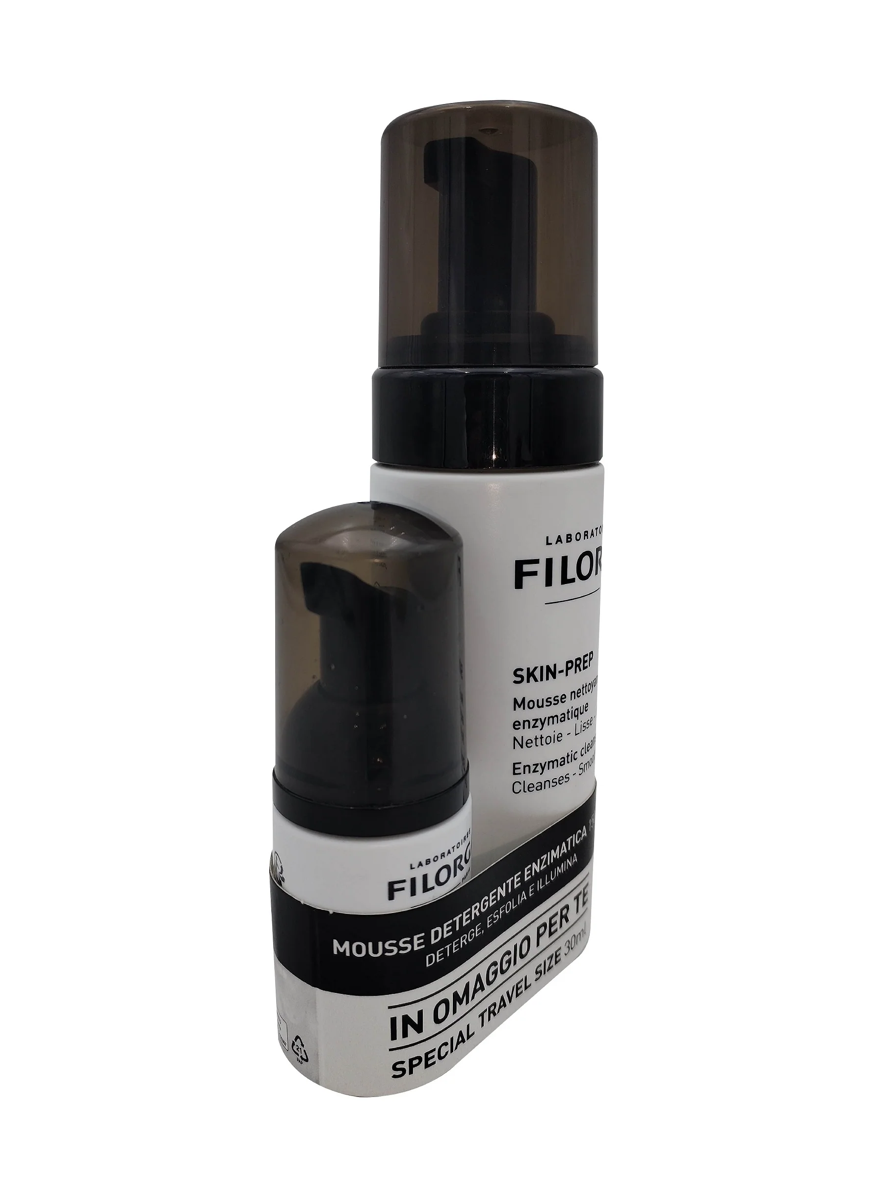 Skin-prep Duo Mousse Nettoyante Enzymatique - Mousse detergente viso, Cofanetti Viso e Corpo