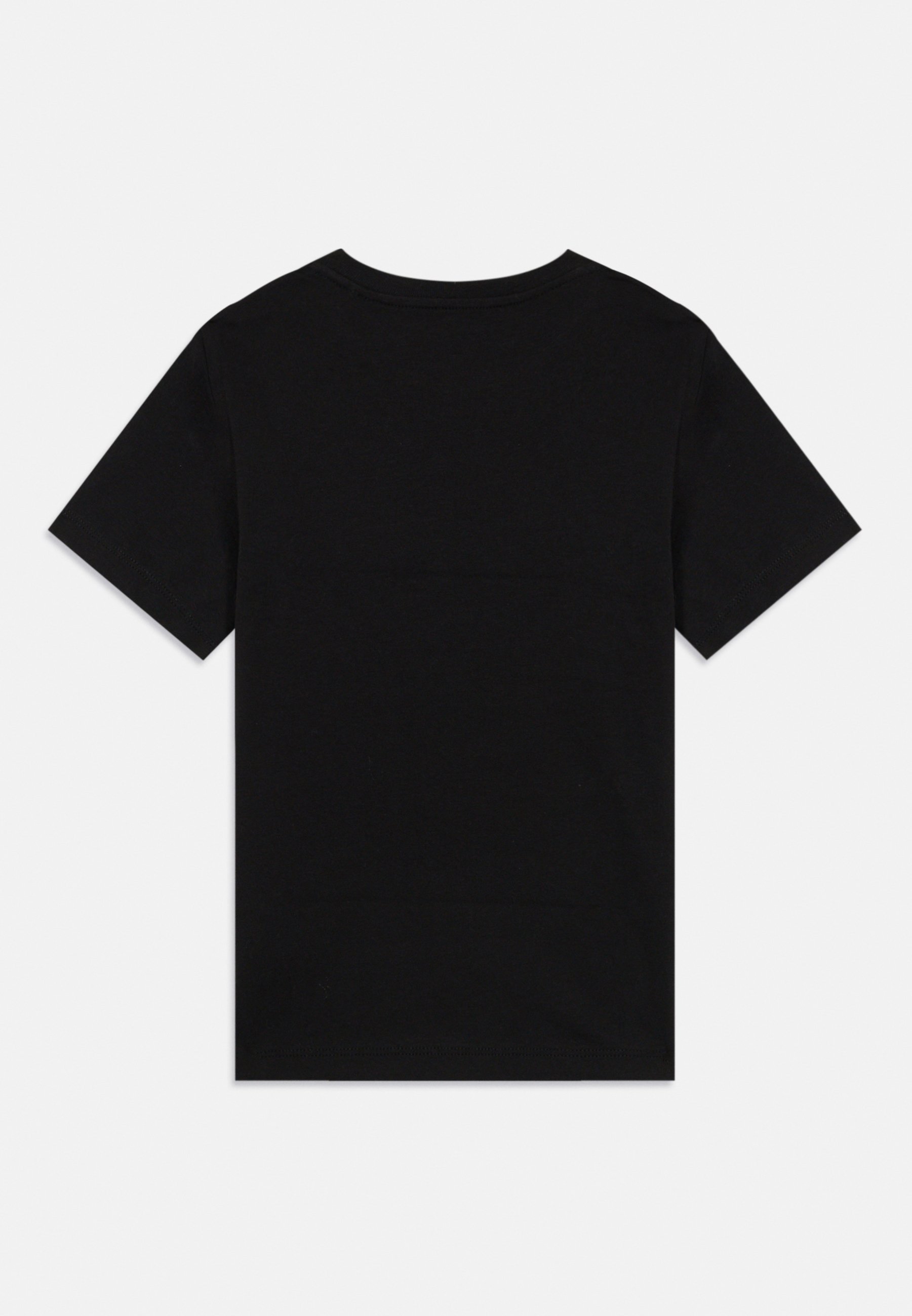 T-shirt imprimé unisexe Calvin Klein Jeans SMALL GRAPHIC - noir