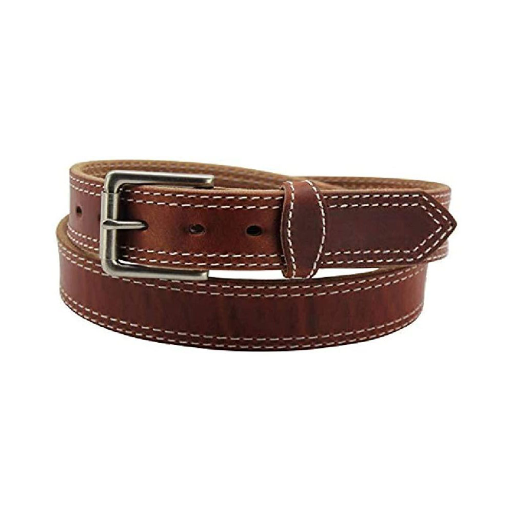 Ceintures en cuir pour homme Bullhide Belts, style décontracté et habillé, fabriquées aux États-Unis.