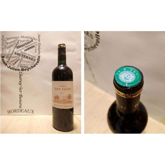Château Jean Faure 2007 - Saint-Emilion - Grand Cru Classé - 1 x 75 cl - Vin Rouge