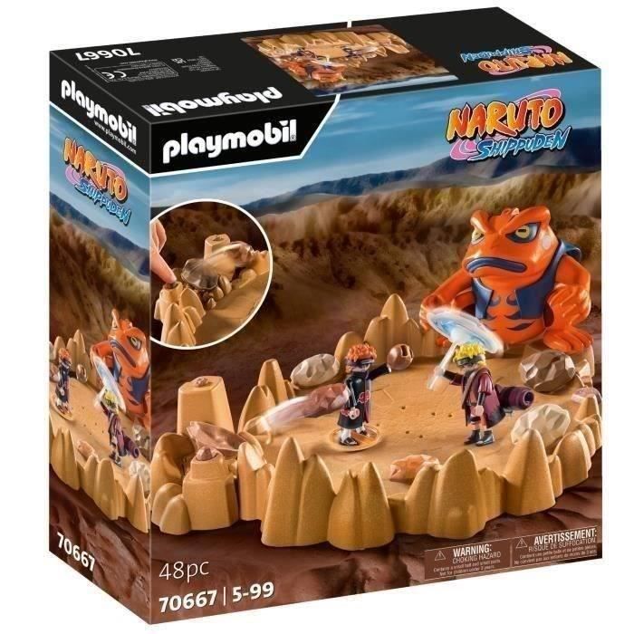 PLAYMOBIL - 70667 - Naruto vs. Pain - Heróis do Mangá Ninja - Naruto Shippuden